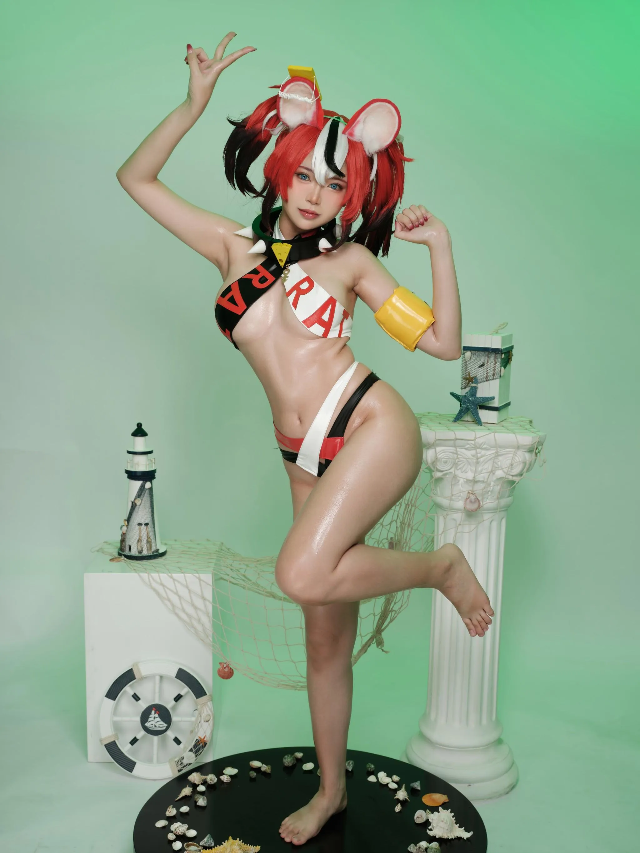 ZinieQ – NO.005 Hakos Baelz Pole Dancing-HD [30P]插图5